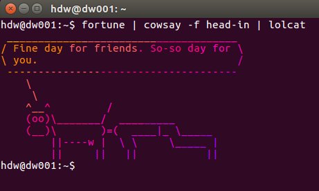 cowsay fortune